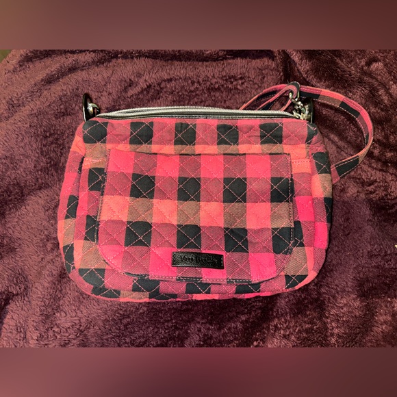 Buffalo check Vera Bradley Crossbody Bag - Picture 1 of 7